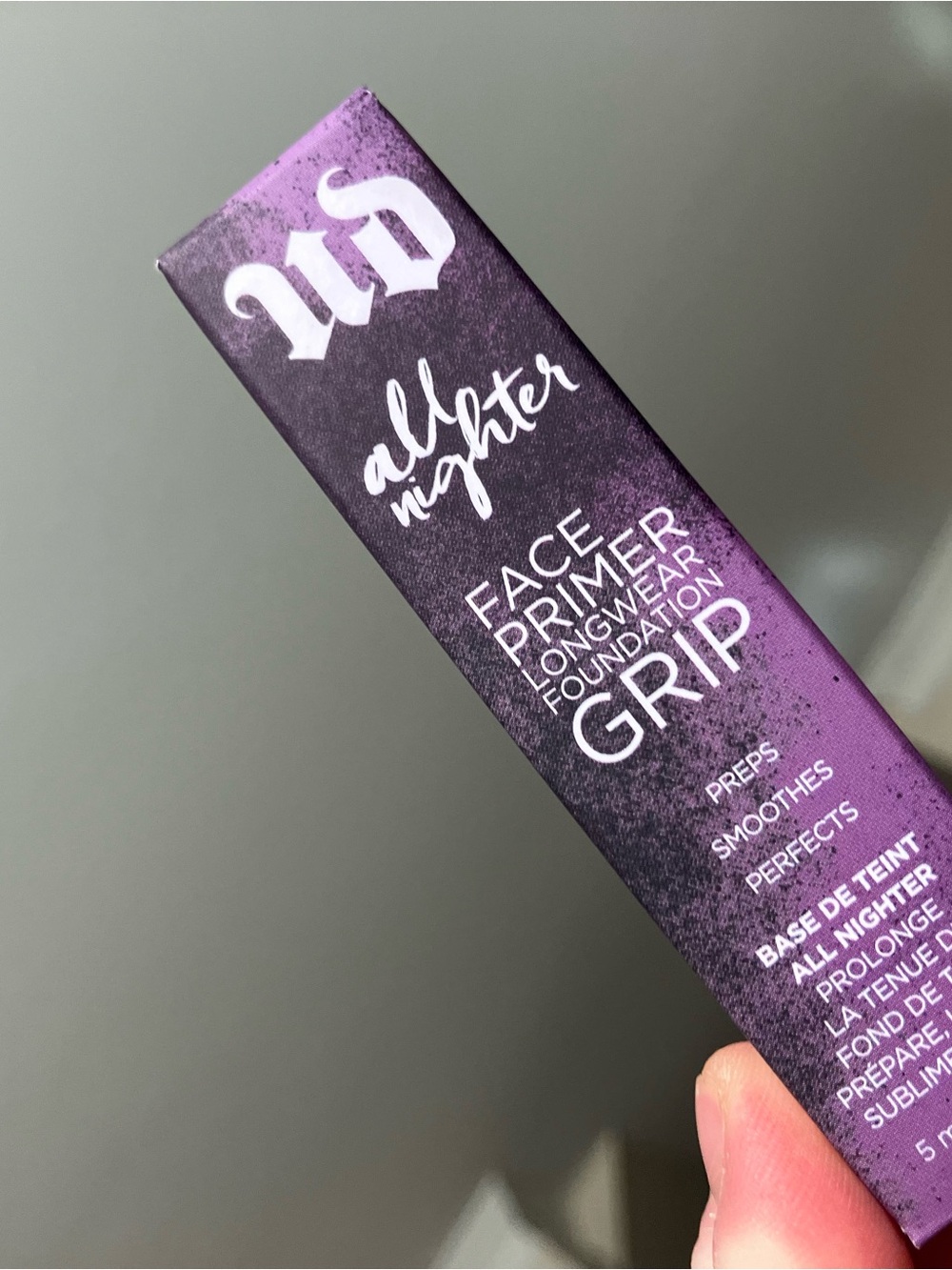 Urban Decay All Nighter Face Primer Longwear Foundation Grip